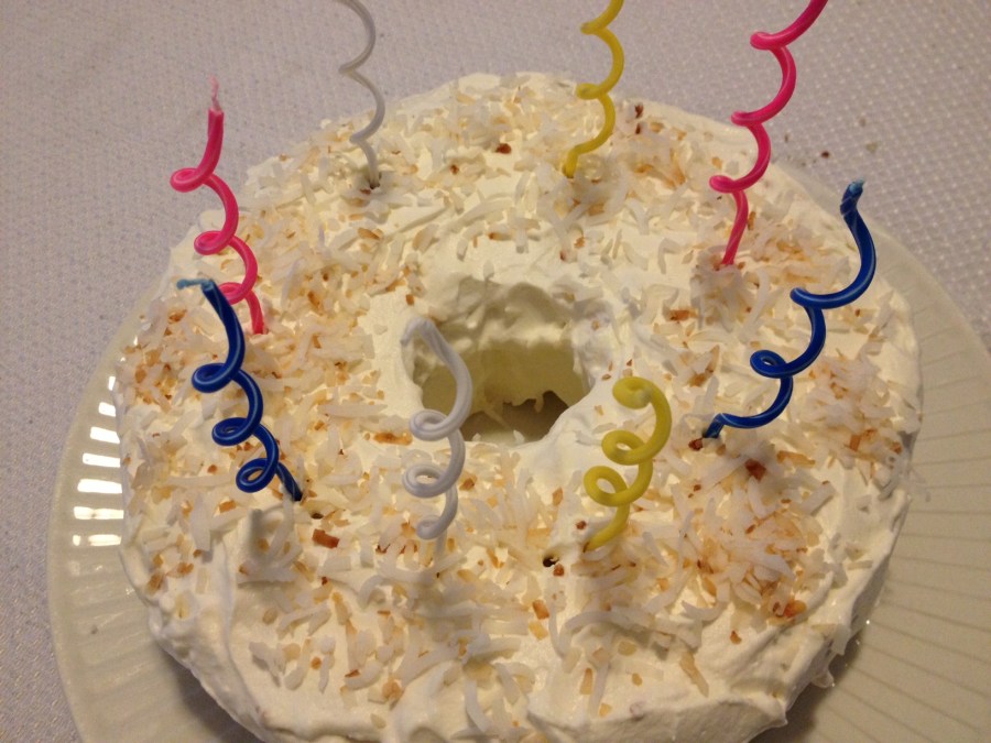 Coconut Angel Food Cake