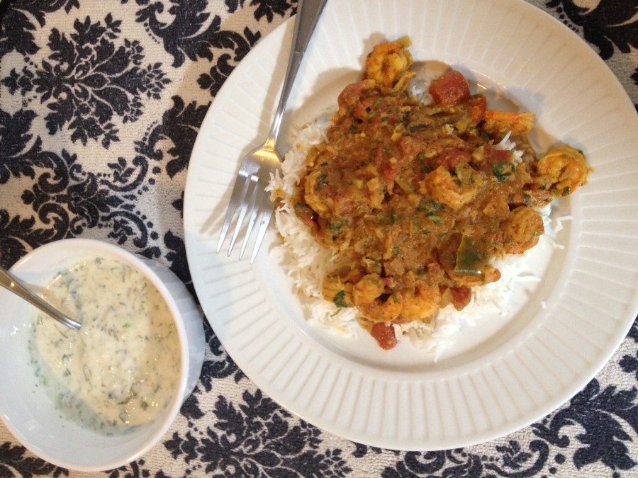 Shrimp Curry with Cococut